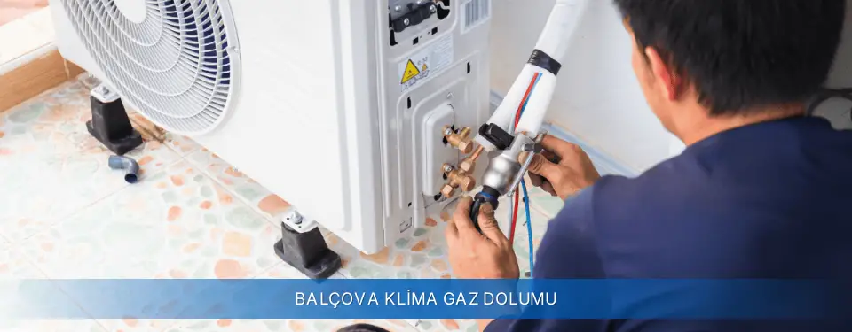 Balçova İlçemi York Klima Gaz Dolumu